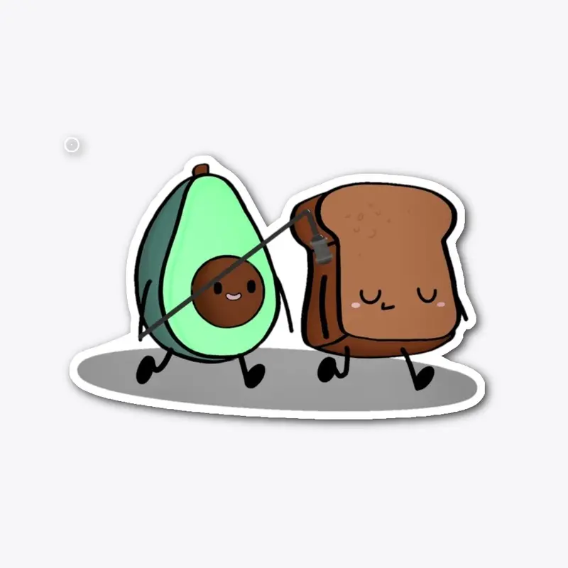 Avocado Toast Sticker